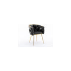 Lining Single Vanity Sofa Armchair for Living Waiting Room Office Antique Blue One Size Luxury Couch Accent Modern Comfy 1Velvet Upholstered Barrel Metal Chair Foot Soft
