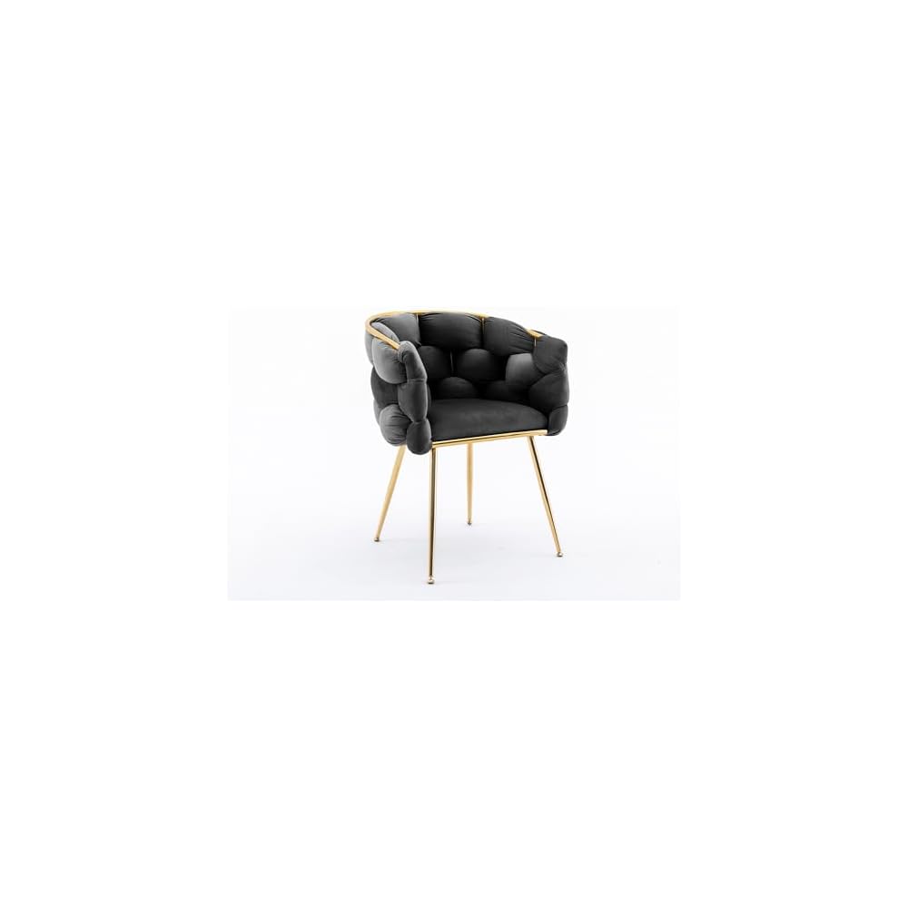 Lining Single Vanity Sofa Armchair for Living Waiting Room Office Antique Blue One Size Luxury Couch Accent Modern Comfy 1Velvet Upholstered Barrel Metal Chair Foot Soft