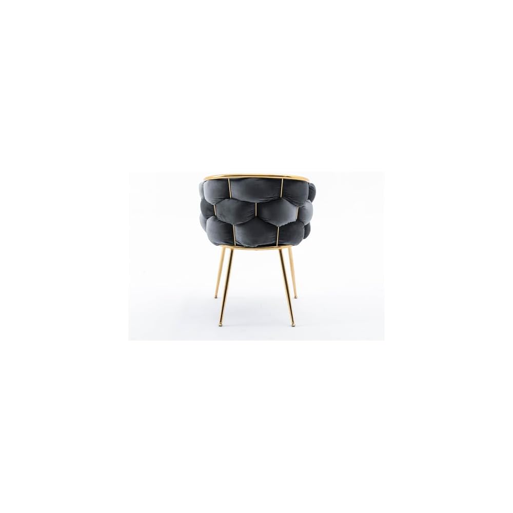 Lining Single Vanity Sofa Armchair for Living Waiting Room Office Antique Blue One Size Luxury Couch Accent Modern Comfy 1Velvet Upholstered Barrel Metal Chair Foot Soft