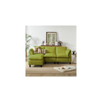 87 Inch Sectional Sofa Couch,L Shaped Couch with Chaise,Chenille Modular Sectional Sofa for Living Room.（Green）