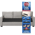 Furniture Fix Steel for Chair, Sofa, Loveseat, Mattress, or Couch-Cushion Support, Supercomfortable Nonslip Adjustable Seat Support, Extend Furniture Life, (66 x 17) Inches Deep (Black)